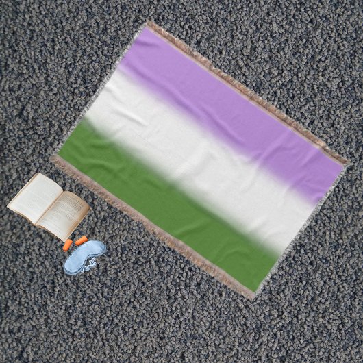 Verloop Genderqueer Pride Vlag – Genderqueer Vlag Deken
