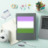 Verloop Genderqueer Pride Vlag – Genderqueer Vlag Sticker (iPad Cover)