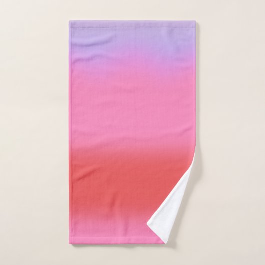 Verloop gloed bij zonsondergang bad handdoek (Handdoek)