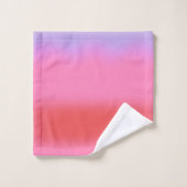 Verloop gloed bij zonsondergang bad handdoek (Wasdoekje)