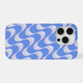 Verloop golvend patroon iPhone hoesje (Achterkant horizontaal)
