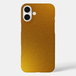 Verloop gouden kleur iPhone 16 plus hoesje