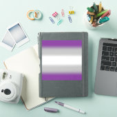 Verloop Grijsseksuele Vlag – Grijsseksuele Vlag Sticker (iPad Cover)