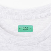 Verloop Groen Blauw Kleur Gecodeerde Ster Naam Kle Labels (Aangebracht)