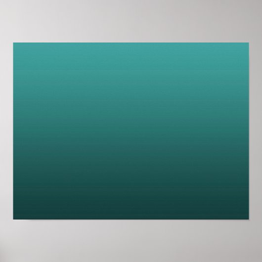 Verloop Groen - diep naar licht | Mood Achtergrond Poster (Voorkant)
