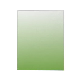 Verloop Groen en Wit Notitieblok