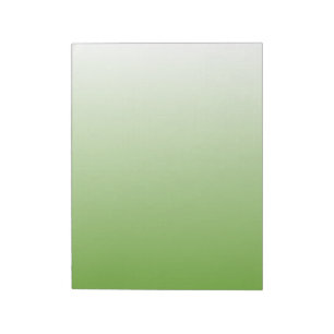 Verloop Groen en Wit Notitieblok