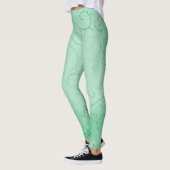 Verloop Groene Achtergrond Leggings (Links)