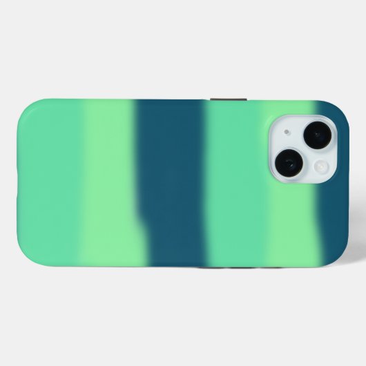Verloop Groene iPhone Case (Achterkant (horizontaal))