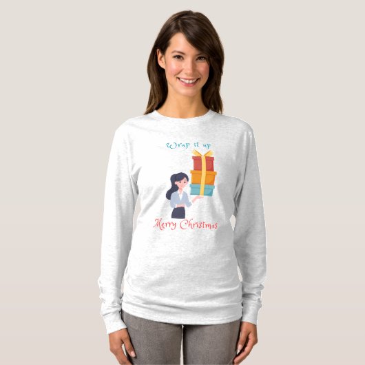 Verloop het af t-shirt (Voorkant volledig)