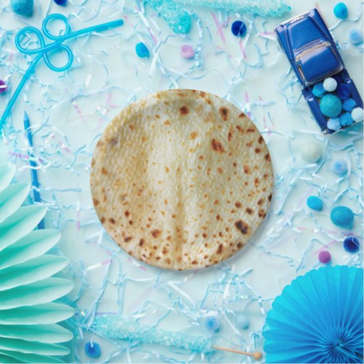 Verloop je tafel in Lefse Love Papieren Bordje (Feest)