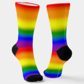 Verloop LGBTQ Regenboog Pride  Sokken (Gebogen)