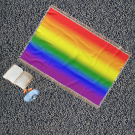 Verloop LGBTQ+ Regenboog Pride Vlag - Regenboogvla Deken