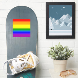 Verloop LGBTQ+ Regenboog Pride Vlag - Regenboogvla Sticker