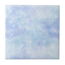 Verloop lichtblauwe iriscent tegeltje