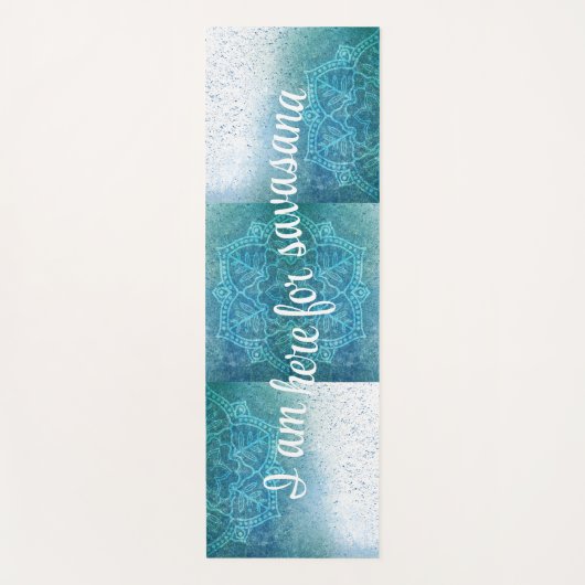 Verloop Mandala Blokken Yogamat (Voorkant)