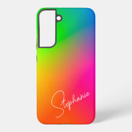 Verloop met meerdere kleuren samsung galaxy hoesje