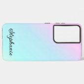 Verloop met meerdere kleuren samsung galaxy hoesje (Linkerkant)