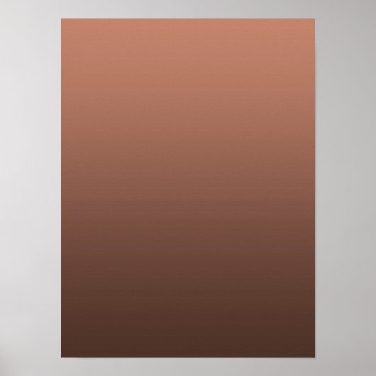 Verloop Mocha - diep naar licht | Seizoensgebonden Poster (Voorkant)