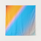 Verloop Mysterie: Onscherpe Abstracte kunst. Wandkleed (Voorkant (horizontaal))