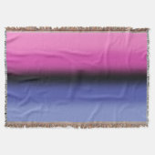 Verloop Omniseksuele Pride Vlag – Omniseksuele Vla Deken (Voorkant)