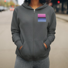 Verloop Omniseksuele Pridevlag – Omniseksuele vlag Hoodie