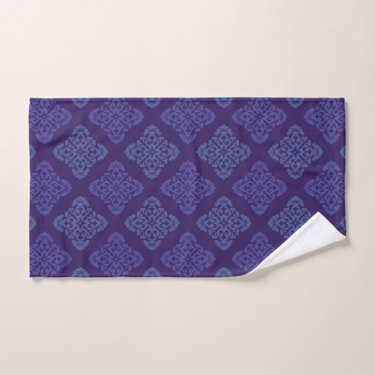 Verloop Paarse Damask Bad Handdoek (Handdoek)
