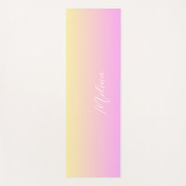 Verloop past naam aan yogamat