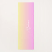 Verloop past naam aan yogamat (Achterkant)