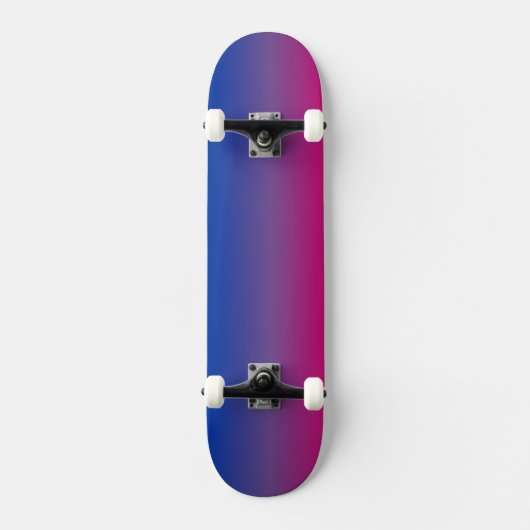 Verloop Pride-patroon: Bi Persoonlijk Skateboard (Voorkant)