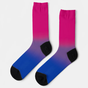 Verloop Regenboog Biseksuele Vlag Sokken