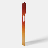 Verloop rood sinaasappel en geel penseelstreken Case-Mate iPhone case (Achterkant / Rechts)