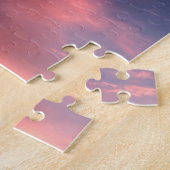 Verloop Roze Lucht Foto Wolken Legpuzzel (Zijkant)
