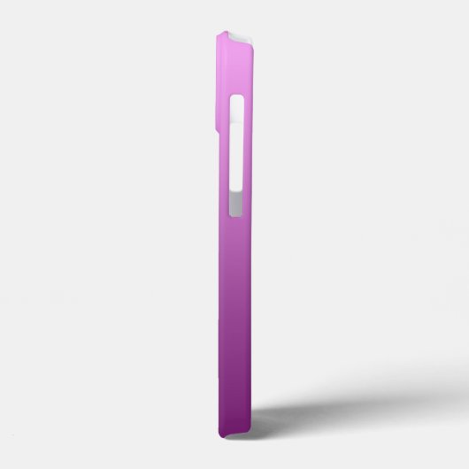 Verloop roze met aangepaste naam Case-Mate iPhone case (Achterkant / Links)