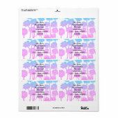 Verloop Rozen - Retouradreslabels Etiket (Full Sheet)