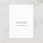 Verloop Toevoegen Logo Oorspronkelijk beeldscherm Visitekaartje (Achterkant)