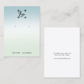 Verloop Toevoegen Logo Oorspronkelijk beeldscherm Visitekaartje (Voorkant / Achterkant)