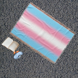 Verloop Transgender Pride Vlag - Trans Vlag Deken
