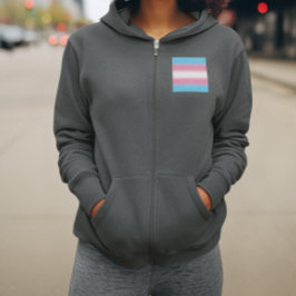 Verloop Transgender Pride Vlag - Trans Vlag Hoodie