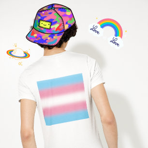 Verloop Transgender Pride Vlag - Trans Vlag T-shirt