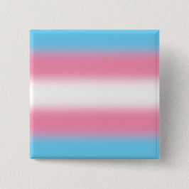Verloop Transgender Pride Vlag - Trans Vlag Vierkante Button 5,1 Cm