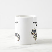 Verloop uw Wiener | Halloween Dachshund Koffiemok (Center)