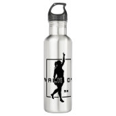 VERLOOP VAN 5.000 Vrouw naar overwinningsontwerp Waterfles (Voorkant)