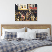 Verloop van de Heilige Liga in 1590 Canvas Afdruk (Insitu (Slaapkamer))
