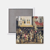 Verloop van de Heilige Liga in 1590 Magneet (Voorkant / Achterkant)