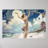 Verloop van de lente poster (Voorkant)