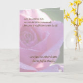 Verloop van de Liefde 4 Kaart (Gele Bloem)