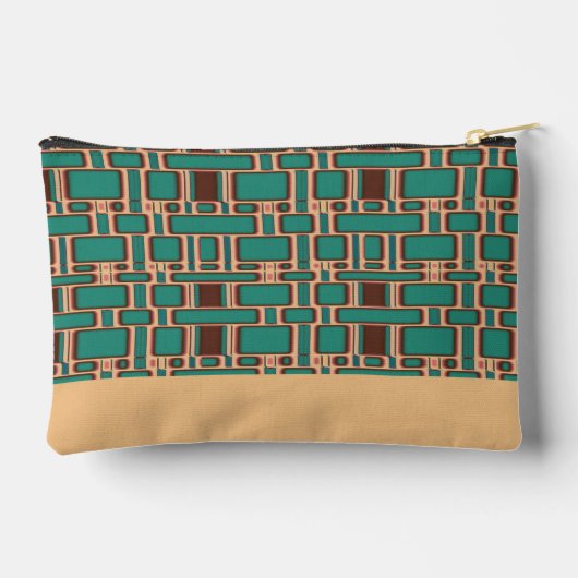 Verloop van rechthoekig patroon 15 etui (Achterkant)