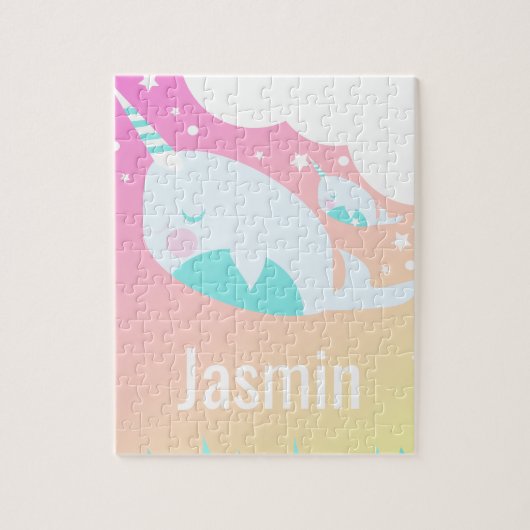 Verloop van regenbooggradiënt Magische Kinderen Legpuzzel (Verticaal)