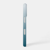 Verloop van Teal Kleur Personalized iPhone 16 Hoesje (Rechterkant)